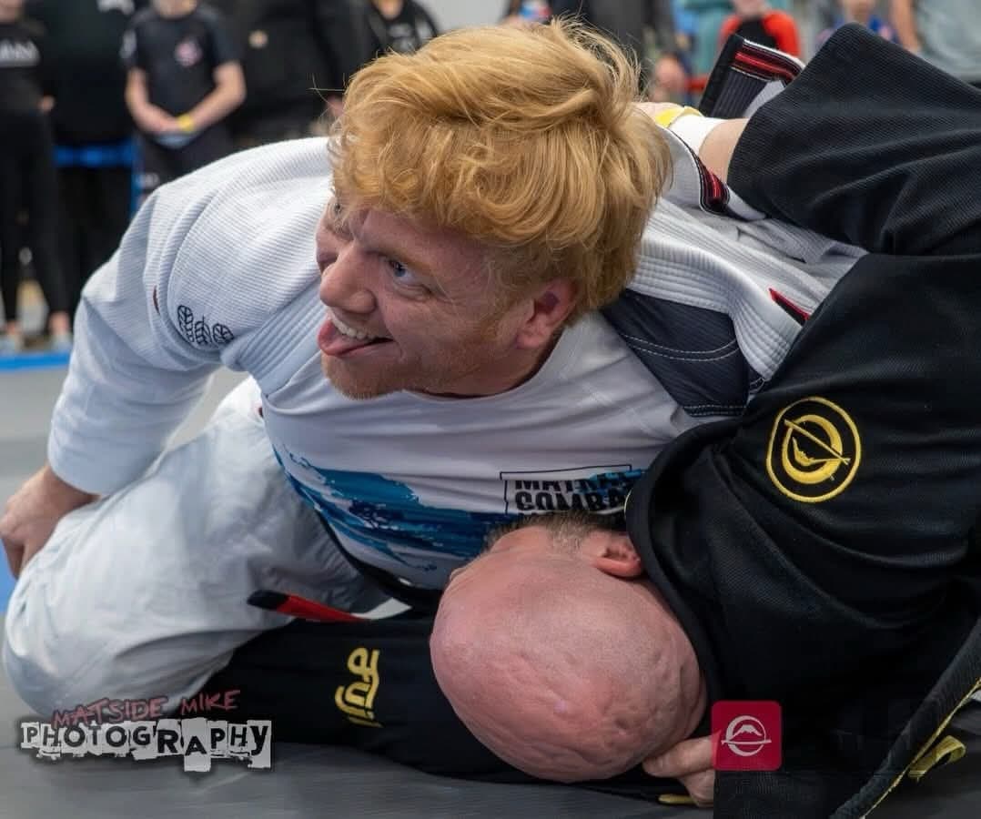Ryan competing in Brazilian Jiu-Jitsu