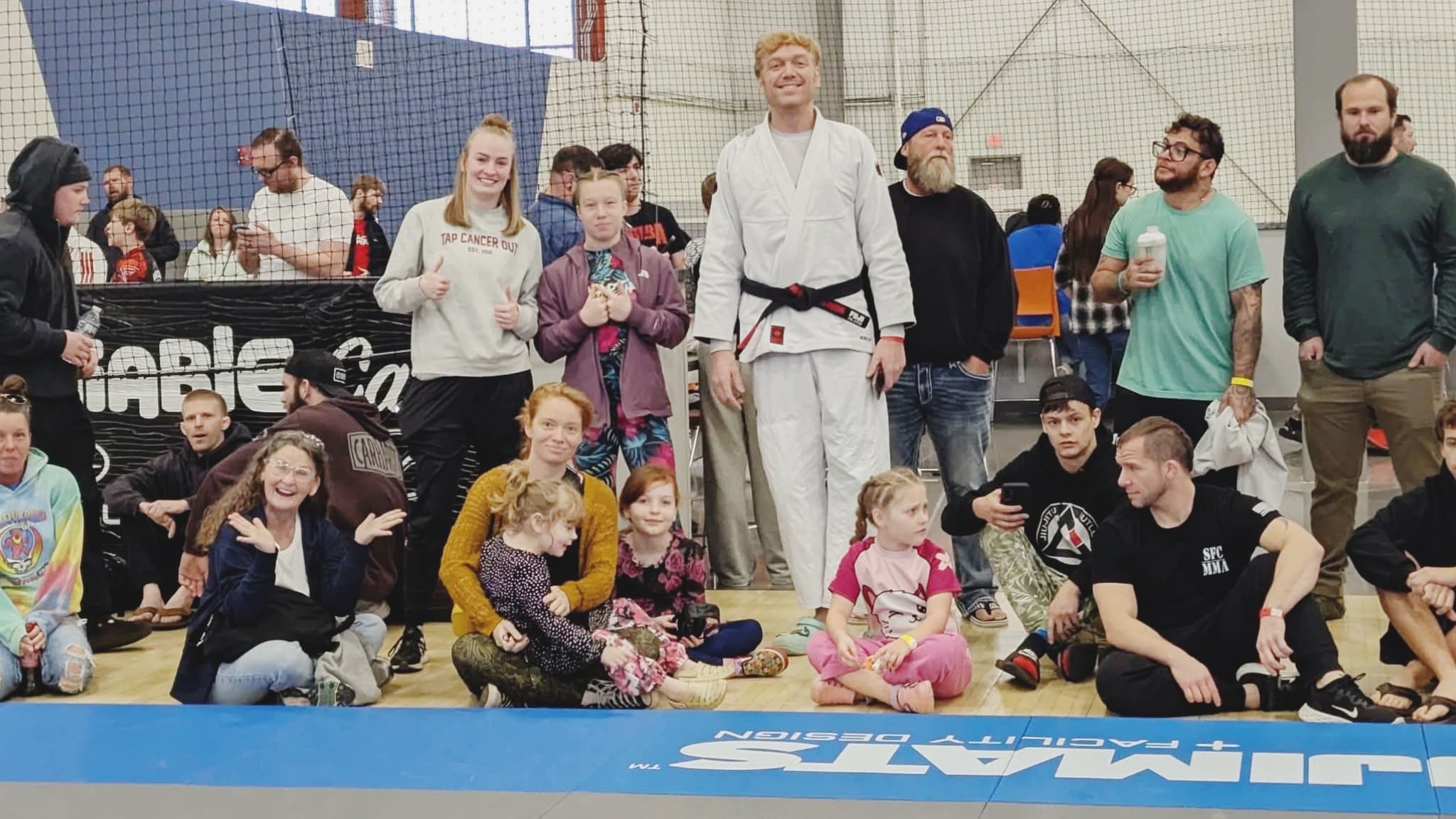 Ryan at a Jiu-Jitsu tournament